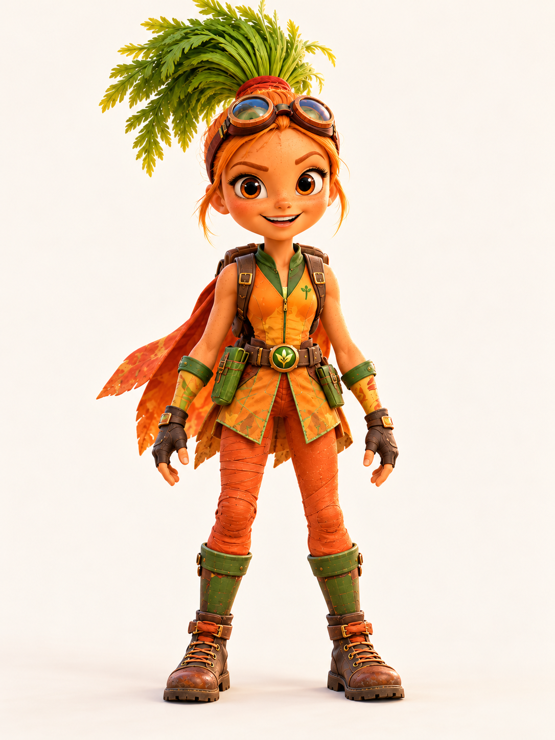 Carly Carrot, a Secret Sprouts character