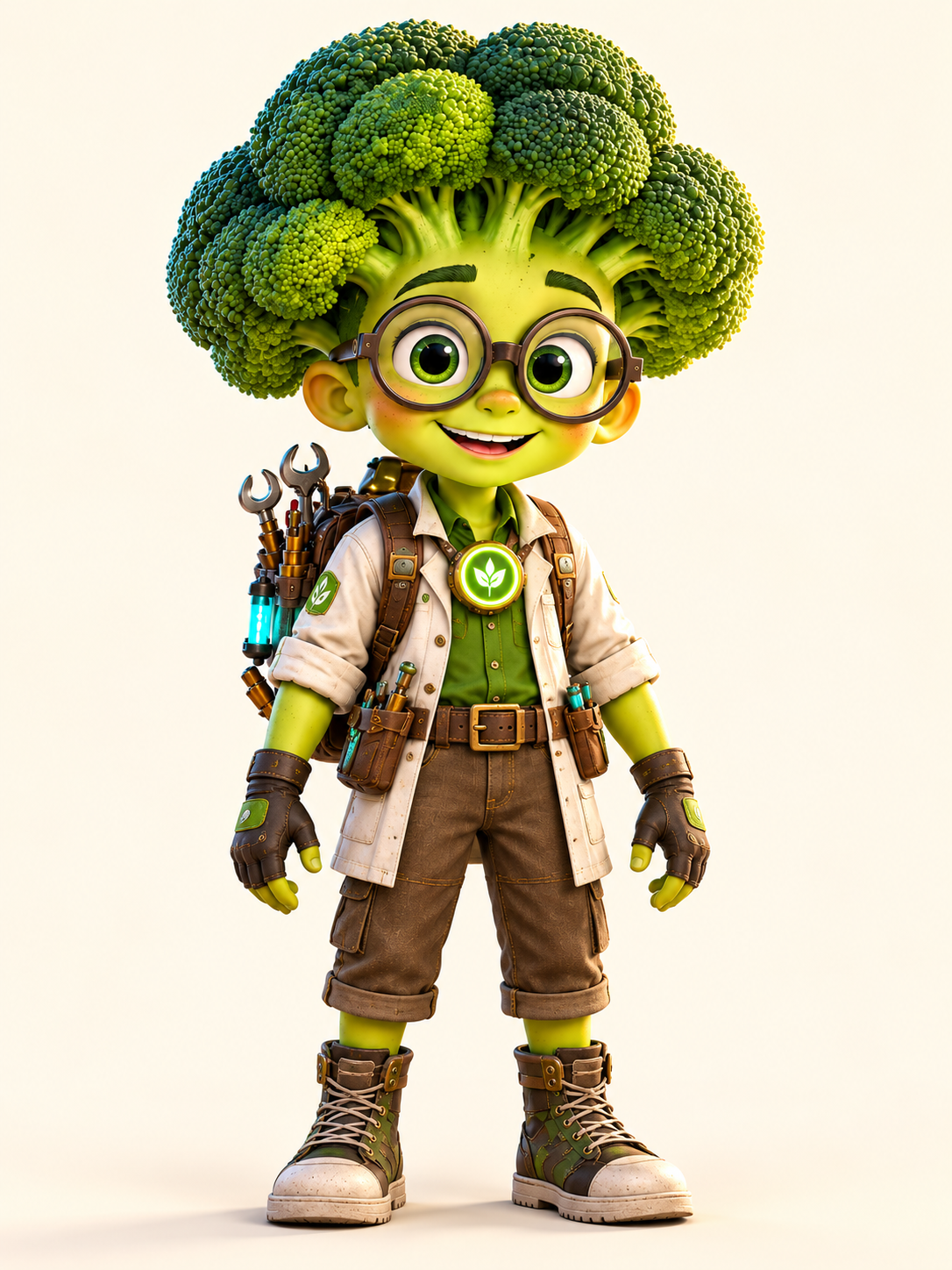Broc the Broccoli, a Secret Sprouts character